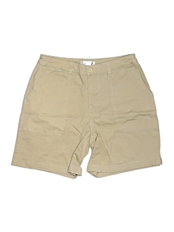 89th & Madison Khaki Shorts (view 1)