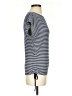 Max Studio Stripes Blue Short Sleeve T-Shirt Size XS - photo 4