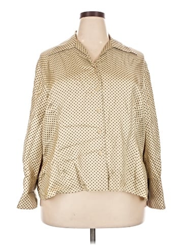 Jones New York 3/4 Sleeve Silk Top (view 1)