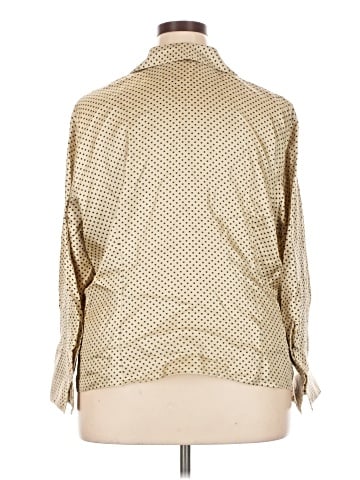 Jones New York 3/4 Sleeve Silk Top (view 2)