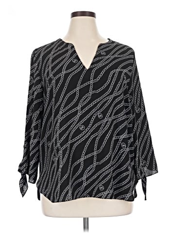 MICHAEL Michael Kors 3/4 Sleeve Blouse (view 1)