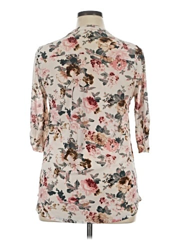 Siren Lily 3/4 Sleeve Blouse (view 2)