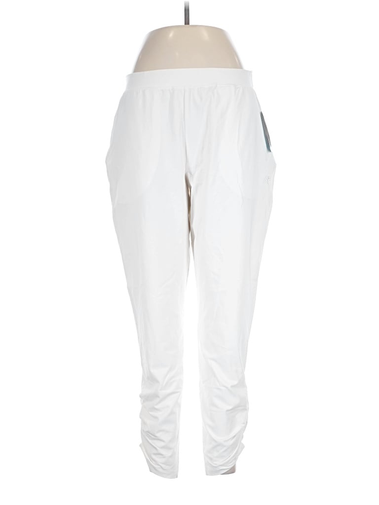 Pre-owned Coolibar Track Pants In White
