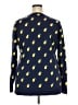 Old Navy 100% Cotton Polka Dots Blue Pullover Sweater Size XXL - photo 2