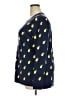Old Navy 100% Cotton Polka Dots Blue Pullover Sweater Size XXL - photo 5