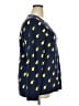 Old Navy 100% Cotton Polka Dots Blue Pullover Sweater Size XXL - photo 4