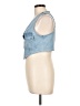 Love Tree Blue Denim Vest Size L - photo 5