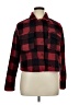 True Craft 100% Polyester Plaid Red Jacket Size 1X - photo 1