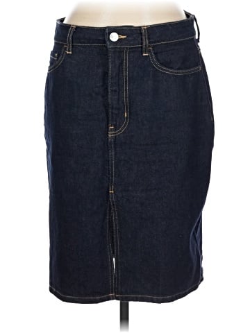 MNG Denim Skirt (view 1)