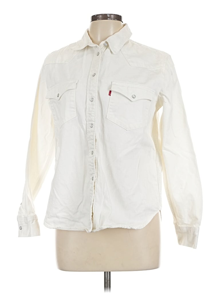 Pre-owned Levi's Jacket In White