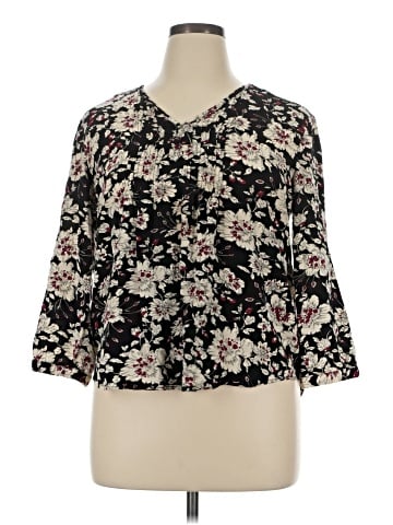 Fun2Fun 3/4 Sleeve Blouse (view 1)