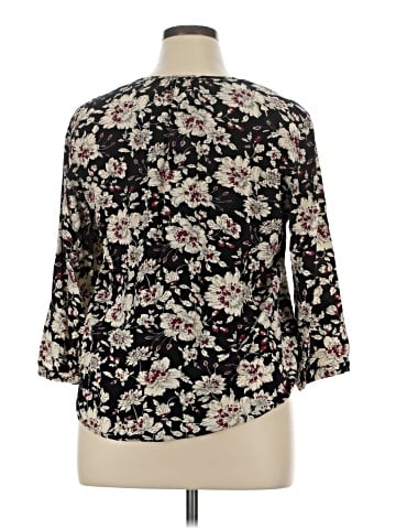 Fun2Fun 3/4 Sleeve Blouse (view 2)