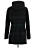MICHAEL Michael Kors Plaid Green Black Wool Coat Size 4 - photo 2