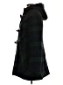 MICHAEL Michael Kors Plaid Green Black Wool Coat Size 4 - photo 5