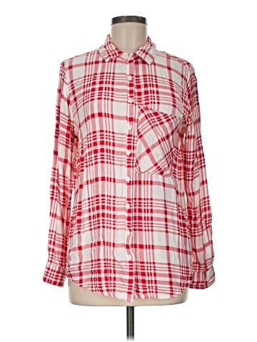 Velvet Heart Long Sleeve Button-Down Shirt (view 1)
