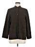Eileen Fisher 100% Wool Solid Brown Wool Coat Size M (petite) - photo 1