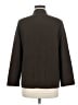 Eileen Fisher 100% Wool Solid Brown Wool Coat Size M (petite) - photo 2