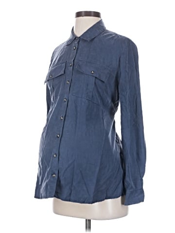 Isabella Oliver Long Sleeve Button-Down Shirt (view 1)