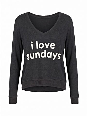 Peace Love World Pullover Sweater (view 1)