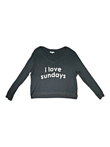 Peace Love World Pullover Sweater (view 2)