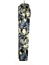 Zara Basic 100% Polyester Tropical Yellow Casual Pants Size M - photo 5