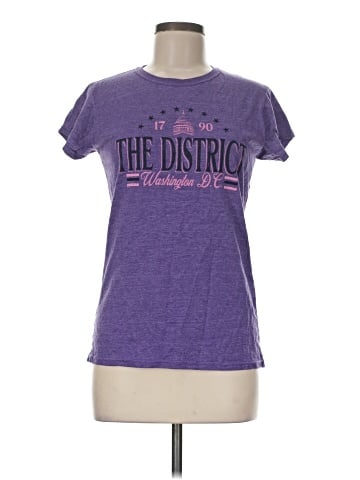 Point Short Sleeve Top (view 1)