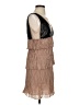 BCBGMAXAZRIA 100% Polyester Black Brown Cocktail Dress Size XS - photo 4