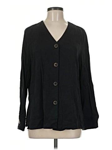 OAK + FORT Long Sleeve Blouse (view 1)