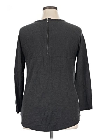 Joan Vass Pullover Sweater (view 2)