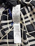 Burberry 100% Silk Plaid Black scarf One size - photo 3