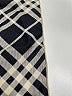 Burberry 100% Silk Plaid Black scarf One size - photo 8
