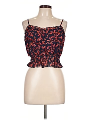 Aqua Sleeveless Top (view 1)