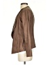 Vince. 100% Leather Solid Brown Blazer Size XS - photo 5