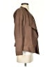 Vince. 100% Leather Solid Brown Blazer Size XS - photo 4