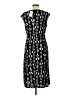 Connected Apparel Graphic Black Casual Dress Size 12 - photo 2