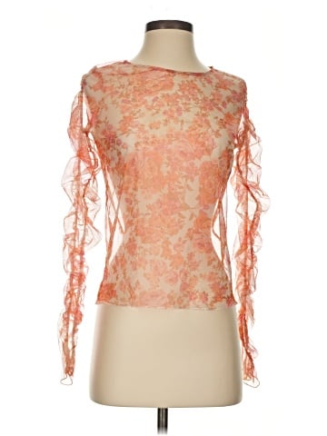 Zara W&B Collection 3/4 Sleeve Blouse (view 1)