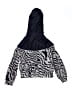 Nike 100% Polyester Animal Print Blue Track Jacket Size M (kids) - photo 2