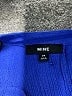 Mine Blue Short Sleeve Blouse Size M - photo 7