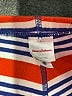 Hanna Andersson 100% Cotton Stripes Orange Shorts Size L - photo 3
