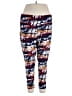 Terra & Sky Print Blue Active Pants Size 3X - photo 1