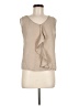 Covington Tan Sleeveless Blouse Size M (petite) - photo 1