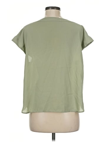Ann Taylor Factory Short Sleeve Blouse (view 2)