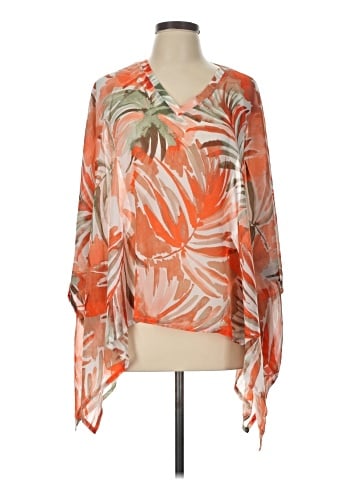 Kasper 3/4 Sleeve Blouse (view 1)