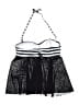 Talisea Stripes Black Swimsuit Top Size XXL - photo 2