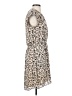 DR2 100% Polyester Floral Ivory Casual Dress Size XS - photo 4