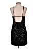Express 100% Polyester Stars Black Cocktail Dress Size L - photo 2