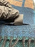 Burberry 100% Wool Plaid Teal Green Scarf One size - photo 7