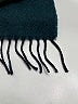 Burberry 100% Wool Plaid Teal Green Scarf One size - photo 6