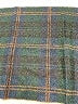 Burberry 100% Wool Plaid Teal Green Scarf One size - photo 8