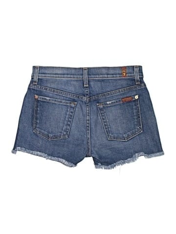 7 For All Mankind Denim Shorts (view 2)